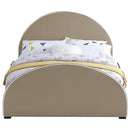  Color_Beige  Size_King  -- Brody Beige Velvet Upholstered King Bed IMAGE 3