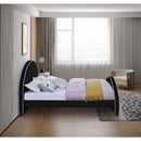  Color_Black  Size_Queen  -- Brody Black Velvet Upholstered Queen Bed IMAGE 5