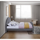  Color_Grey  Size_Full  -- Brody Grey Velvet Upholstered Full Bed IMAGE 5