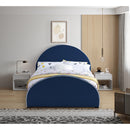  Color_Navy  Size_Full  -- Brody Navy Velvet Upholstered Full Bed IMAGE 4
