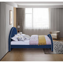  Color_Navy  Size_Full  -- Brody Navy Velvet Upholstered Full Bed IMAGE 5