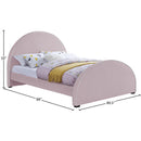  Color_Pink  Size_King  -- Brody Pink Velvet Upholstered King Bed IMAGE 7