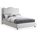  Color_Cream  Size_Full  -- Meridian Felix Upholstered Panel Bed IMAGE 8