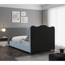  Color_Sky Blue  Size_Full  -- Felix Light Blue Linen Textured Fabric Upholstered Full Bed IMAGE 6