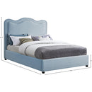  Color_Sky Blue  Size_Full  -- Felix Light Blue Linen Textured Fabric Upholstered Full Bed IMAGE 8
