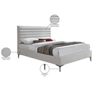  Color_Cream  Size_Full  -- Meridian Hunter Upholstered Panel Bed IMAGE 11