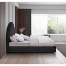  Color_Black  Size_Full  -- Meridian Milo Upholstered Panel Bed IMAGE 5