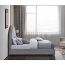  Color_Grey  Size_Full  -- Milo Grey Boucle Fabric Upholstered Full Bed IMAGE 5