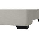  Color_Beige/ Black  Size_Full  -- Meridian Oxford Upholstered Panel Bed IMAGE 7