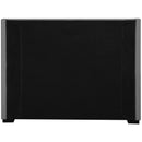  Color_Grey  Size_Queen  -- Oxford Grey Linen Textured Fabric Upholstered Queen Bed IMAGE 6