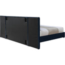  Color_Navy  Size_King  -- Pablo Navy Velvet Upholstered King Bed IMAGE 6