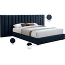  Color_Navy  Size_Queen  -- Pablo Navy Velvet Upholstered Queen Bed IMAGE 11