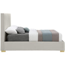  Color_Beige  Size_Full  -- Meridian Pierce Upholstered Panel Bed IMAGE 9