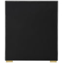  Color_Grey  Size_Twin  -- Pierce Grey Twin Linen Textured Fabric Upholstered Twin Bed IMAGE 12