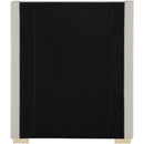  Size_Twin -- Royce Beige Twin Linen Textured Fabric Upholstered Twin Bed IMAGE 11