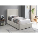  Size_Twin -- Meridian Royce Upholstered Panel Bed IMAGE 4