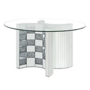  Acme Furniture Noralie DN00718 Dining Table IMAGE 2