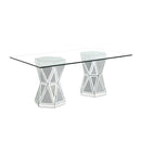  Acme Furniture Noralie DN00722 Dining Table IMAGE 2