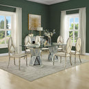  Acme Furniture Noralie DN00722 Dining Table IMAGE 5
