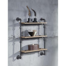  Acme Furniture Brantley AC00736 Wall Rack with 3 Shelves IMAGE 1