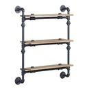  Acme Furniture Brantley AC00736 Wall Rack with 3 Shelves IMAGE 2