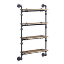  Acme Furniture Brantley AC00737 Wall Rack with 4 Shelves IMAGE 2