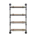  Acme Furniture Brantley AC00737 Wall Rack with 4 Shelves IMAGE 3