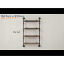  Acme Furniture Brantley AC00737 Wall Rack with 4 Shelves IMAGE 5
