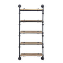  Acme Furniture Brantley AC00738 Wall Rack with 5 Shelves IMAGE 3