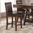  Coaster Furniture Dewey 115209 Upholstered Counter Chair - Walnut IMAGE 8