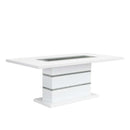  Acme Furniture Elizaveta DN00814 Dining Table with Pedestal Base IMAGE 1