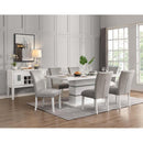  Acme Furniture Elizaveta DN00814 Dining Table with Pedestal Base IMAGE 5
