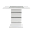  Acme Furniture Elizaveta DN00817 Counter Height Table with Pedestal Base IMAGE 3