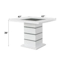  Acme Furniture Elizaveta DN00817 Counter Height Table with Pedestal Base IMAGE 7