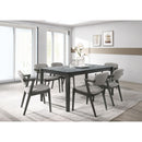 Coaster Furniture Stevie 115112 Padded Wood Dining Arm Chair - Black (Set of 2) IMAGE 9