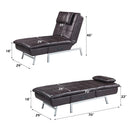  Acme Furniture Padilla LV00825 Chaise Lounge with Pillow & Usb IMAGE 10