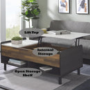  Acme Furniture Axel LV00828 Coffee Table with Lift Top IMAGE 10