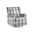  Acme Furniture Patli LV00922 Swivel Chair with Glider IMAGE 2