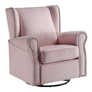 Acme Furniture Tamaki LV00923 Swivel Chair with Glider IMAGE 2