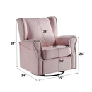  Acme Furniture Tamaki LV00923 Swivel Chair with Glider IMAGE 9