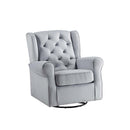  Acme Furniture Zeger LV00924 Swivel Chair with Glider IMAGE 2