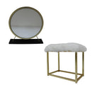  Acme Furniture Adao AC00931 Vanity Mirror & Stool IMAGE 2