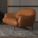 Acme Furniture Leonia Stationary Leather Loveseat LV00938 IMAGE 1