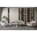 Acme Furniture Leonia Stationary Leather Look Sofa LV00940 IMAGE 1