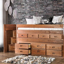  Furniture of America Cleo AM-BK601-BED-SLAT Twin Captain Bed IMAGE 6