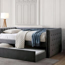  Furniture of America Susanna CM1739GY-BED Daybed w/ Trundle IMAGE 1