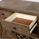  Furniture of America Julia CM3014SV Server IMAGE 3