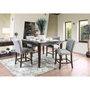  Furniture of America Schoten CM3450GY-PC-2PK Counter Ht. Chair (2/Ctn) IMAGE 2