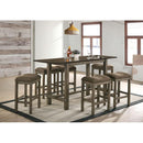  Furniture of America Gumboro CM3547BR-ST-2PK Stool IMAGE 3