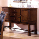  Furniture of America Living Stone CM3590T Dining Table IMAGE 5